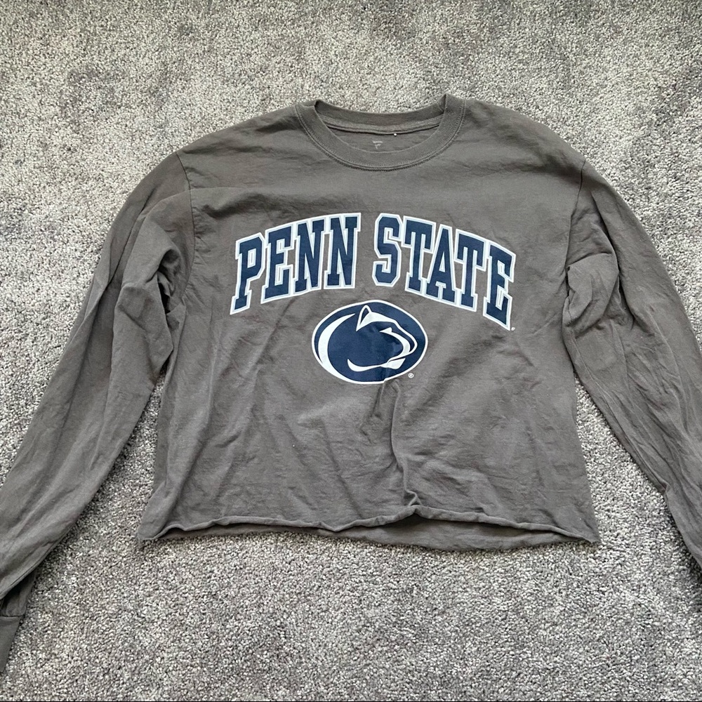 PSU Cropped Long Sleeve